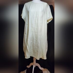 Banana Republic Light Green Linen Dress